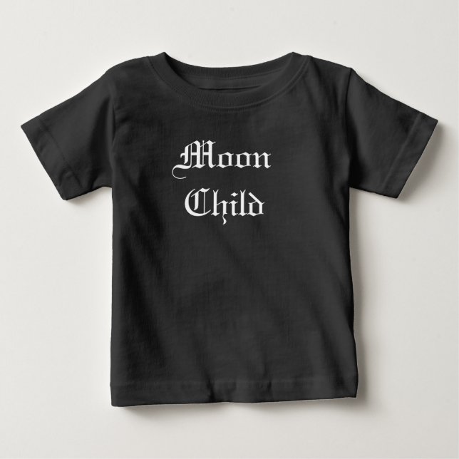 Bebé Camiseta para niños de luna (Anverso)