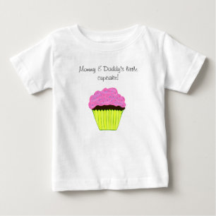 Bebé Camiseta para niños de mami y papá