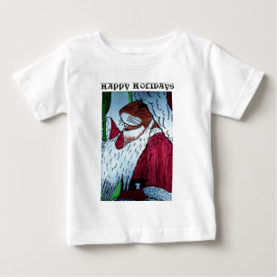 Bebé Camiseta para niños de navidades FELIZ