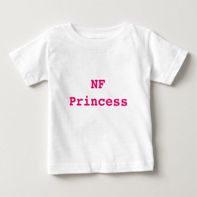 Bebé Camiseta para niños de NF Princess (Anverso)