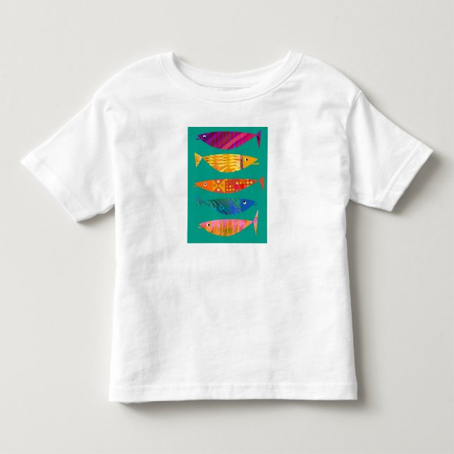 Bebé Camiseta para niños de peces (Anverso)