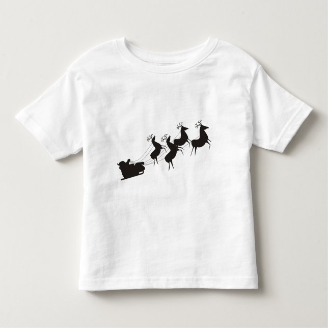 Bebé Camiseta para niños de Santa * reno (Anverso)