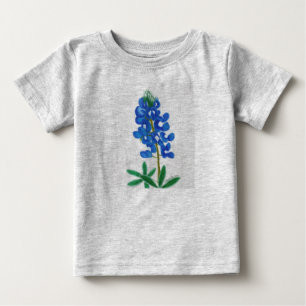 Bebé Camiseta para niños de Texas Bluebonnet