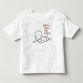 Bebé Camiseta para niños – Minimalista Arte de línea de