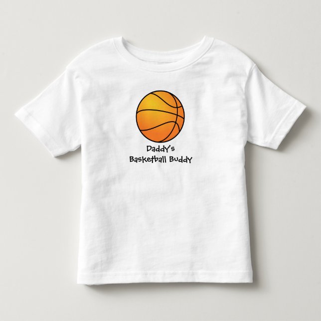 Bebé Camiseta para niños pequeños "Amigo de papá en bal (Anverso)