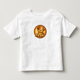 Bebé Camiseta para niños pequeños con parche retro de c