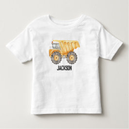 Bebé Camiseta para niños pequeños de construcción