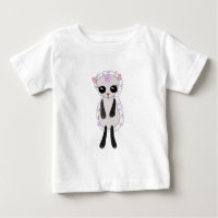Camiseta para niños pequeños de cordero