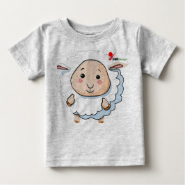 Bebé Camiseta para niños pequeños de cordero