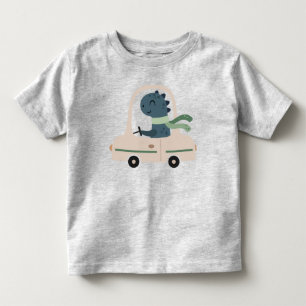 Bebé Camiseta para niños pequeños de dinosaurio lindo c