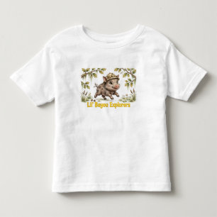 Bebé Camiseta para niños pequeños de jabalí de Lil' Bay
