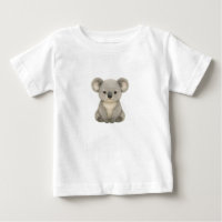 Camiseta para niños pequeños de koala