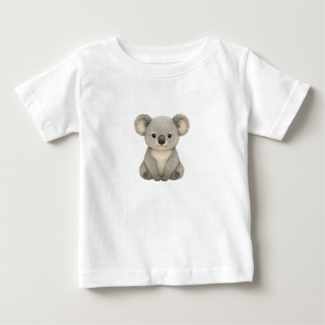 Bebé Camiseta para niños pequeños de koala (Anverso)