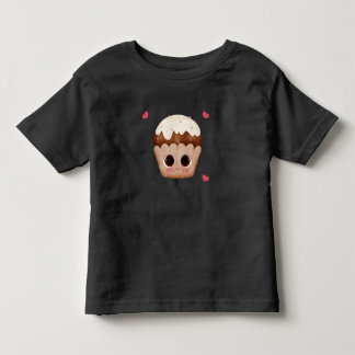 Bebé Camiseta para niños pequeños de magdalena de choco