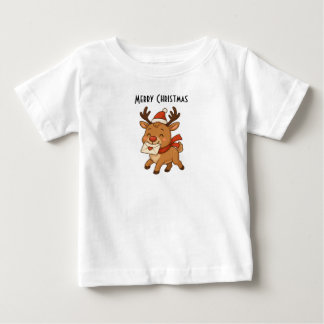 Bebé Camiseta para niños pequeños de Wonky Zoo – Reno l