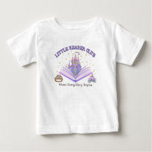 Camiseta para niños pequeños del Club de Lectores