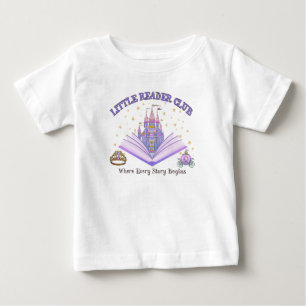 Bebé Camiseta para niños pequeños del Club de Lectores