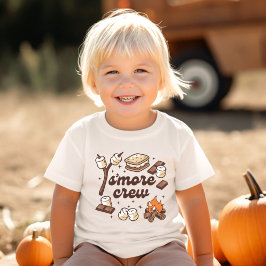 Bebé Camiseta para niños pequeños del equipo de S'more