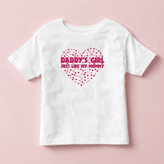 Bebé Camiseta para niños pequeños 'La niña de papá, com