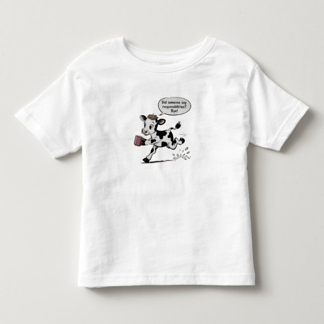 Bebé Camiseta para niños pequeños Responsabilidad de va (Anverso)