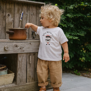 Bebé Camiseta para niños pequeños Sushi Ninja, Tee de c