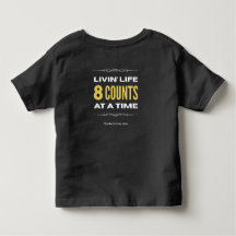 Camiseta para niños pequeños "Viviendo la vida de 