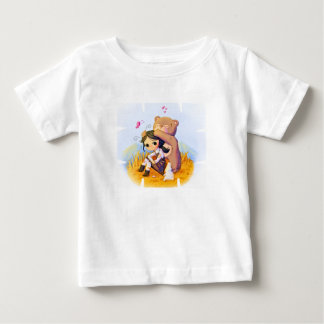 Bebé Camiseta para niños y niñas con diseño de niña y o