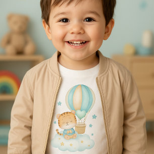 Bebé Camiseta para niños y niñas con diseño de Tigre y 