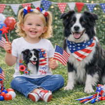 Camiseta Patriótica de estilo festivo 4 de julio