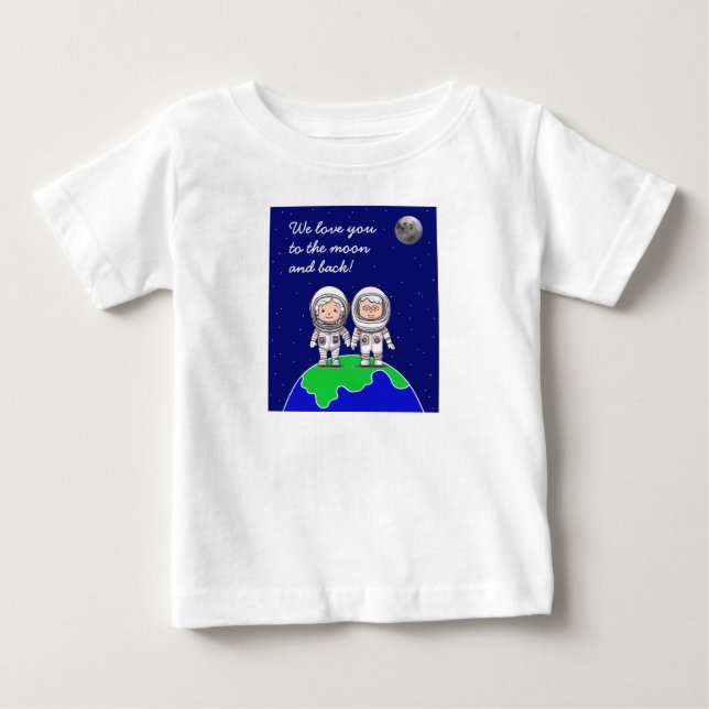 Bebé Camiseta pequeña con abuelos de Jo Images (Anverso)