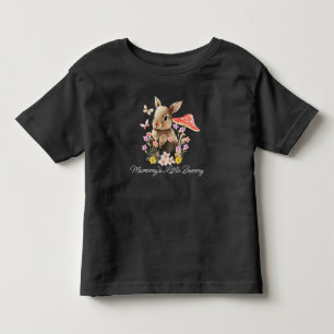 Bebé Camiseta pequeña conejita de mamá