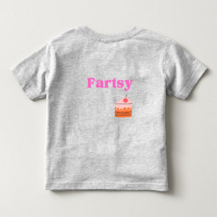 Bebé Camiseta pequeña de tono gracioso diciendo en rosa