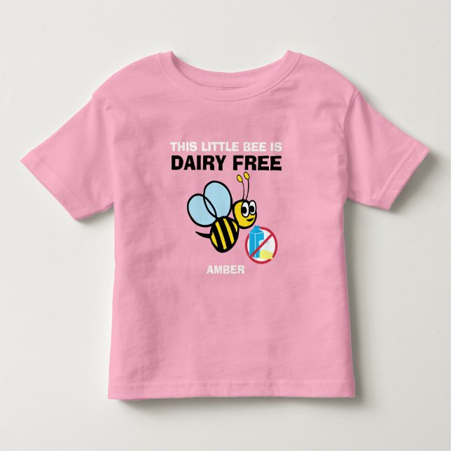 Bebé Camiseta personalizada de abeja bumble libre de lá (Anverso)