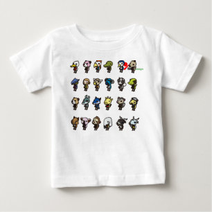 Bebé Camiseta personalizada de animales adorables de la