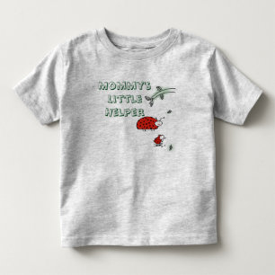 Bebé Camiseta personalizada de ayudante de mamá mariqui