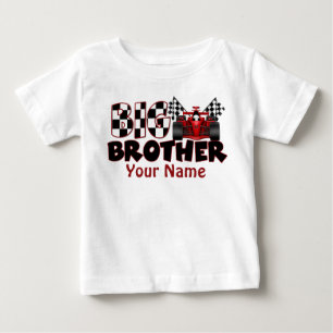 Bebé Camiseta Personalizada De Carrera De Gran Hermano