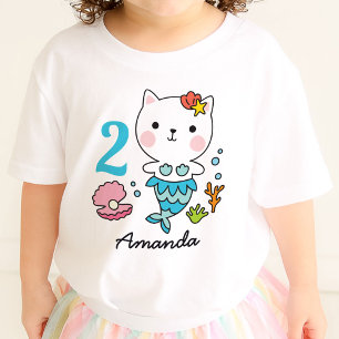 Bebé Camiseta personalizada de cumpleaños de Chica sire