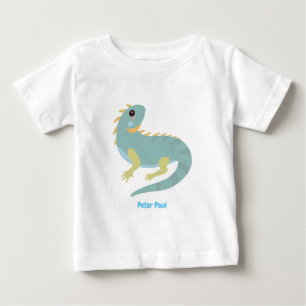Bebé Camiseta personalizada de Iguana Lizard Baby
