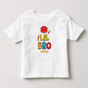 Bebé Camiseta personalizada de Little Brother Robot