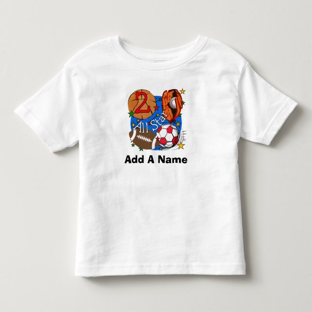 Bebé Camiseta personalizada del cumpleaños de los (Anverso)