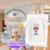 Camiseta Personalizada del Primer Día de San Valen