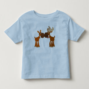 Bebé Camiseta Personalizado Moose en la camiseta de los