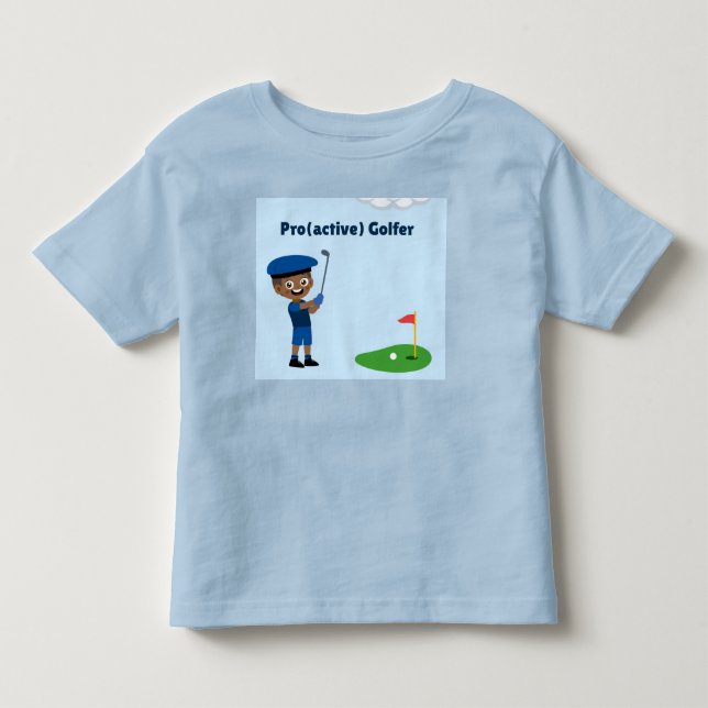 Bebé Camiseta Pro(activa) de golf para niños  (Anverso)