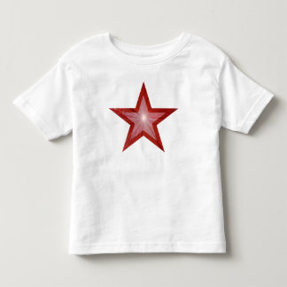 Bebé Camiseta roja del niño de la estrella