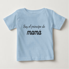 Bebé Camiseta soy el principe de mamá