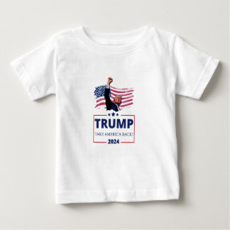 Bebé Camiseta "Take America Back" de los niños Trump 20