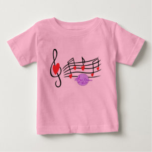 Bebé Canción de amor Mangas largas Camiseta Infantil Be