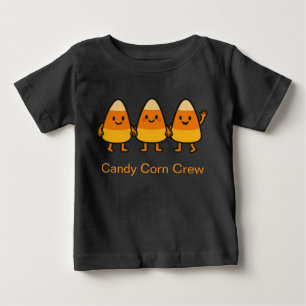 Bebé Candy Corn Crew – Camiseta infantil dulce de Hallo