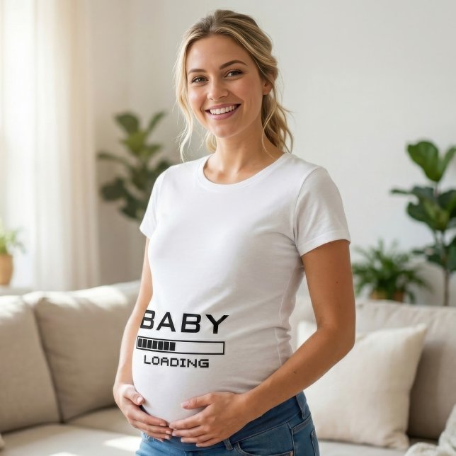 Bebé Cargando Camiseta Divertida para Frikis de la (Subido por el creador)