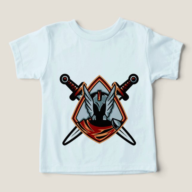 Bebé Casco de Guerrero (Diseño delantero )